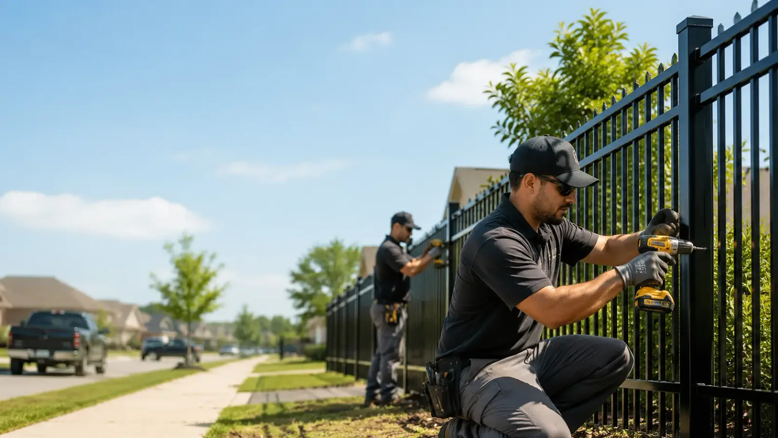 Metal Fence Installation in Leo, IN